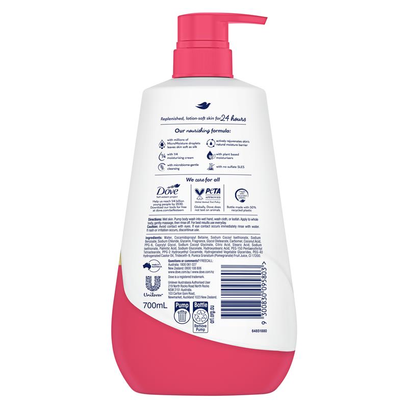Dove Advanced Care Body Wash Rejuvenating 700ml