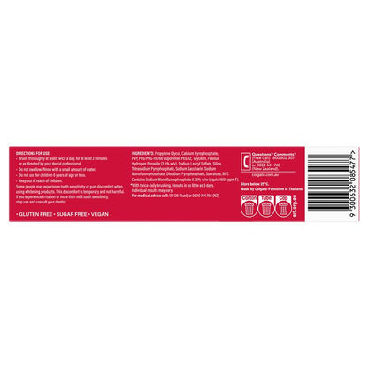 Colgate Toothpaste Optic White Lumionus Express Teeth Whitening 125g