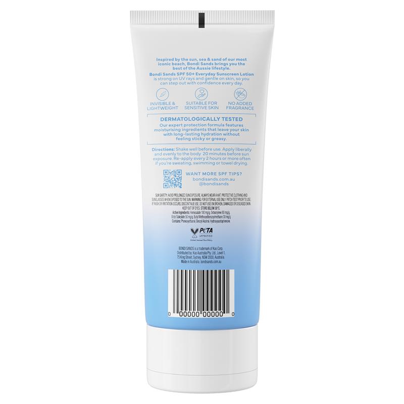Bondi Sands SPF 50+ Sunscreen Lotion Fragrance Free 150ml