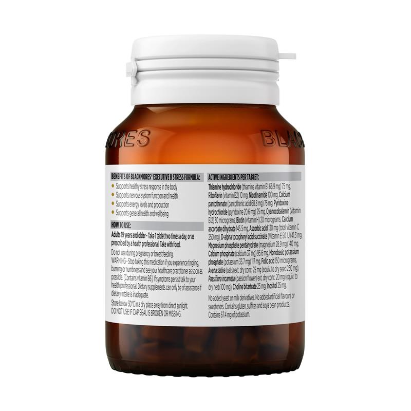 Blackmores Executive B Stress 62 Tablets