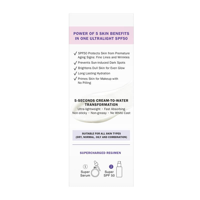Olay Super SPF 50 Fluid Moisturiser 50ml