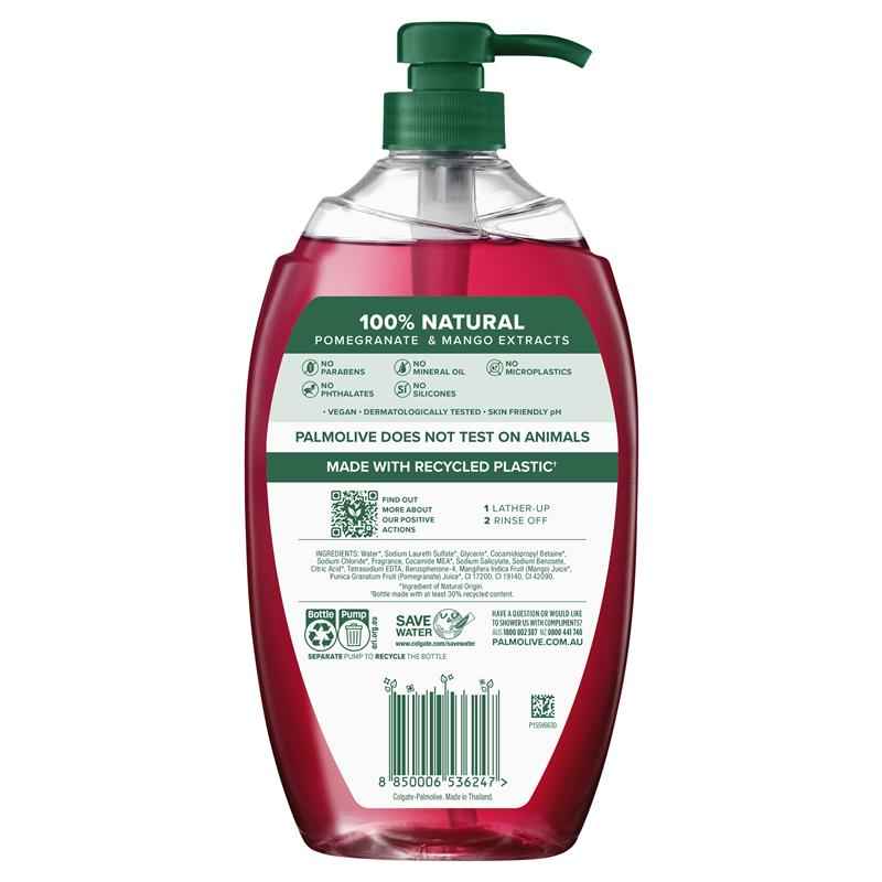 Palmolive Naturals Body Wash Pomegranate & Mango 1L
