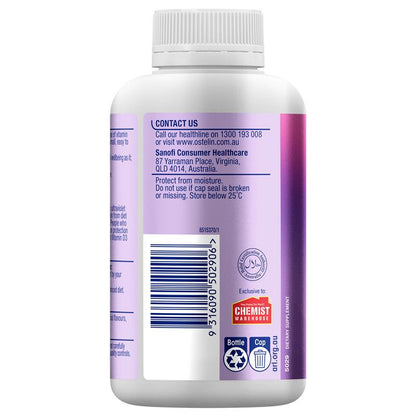 Ostelin Vitamin D3 1000IU 300 Capsules Exclusive Size