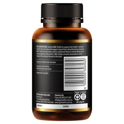 GO Healthy Liver Detox 60 Hard Capsules