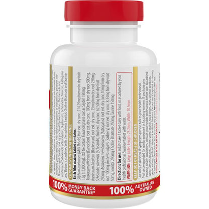 Carusos Liver Clear Detox 60 Tablets