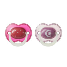 Tommee Tippee  NightGlow Soother 18-36 Months 2 Pack Assorted Colours
