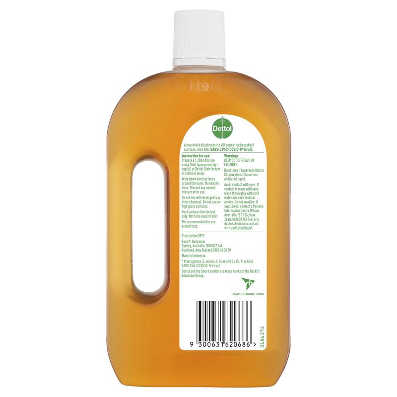 Dettol Antibacterial Household Grade Disinfectant Liquid 750ml New