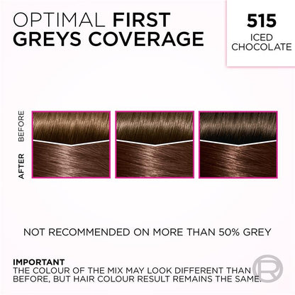 L'Oreal Paris Casting Creme Gloss Semi-Permanent Hair Colour - 515 Iced Chocolate