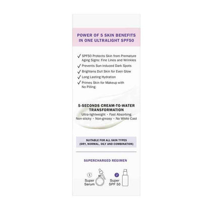 Olay Super SPF 50 Fluid Moisturiser 50ml