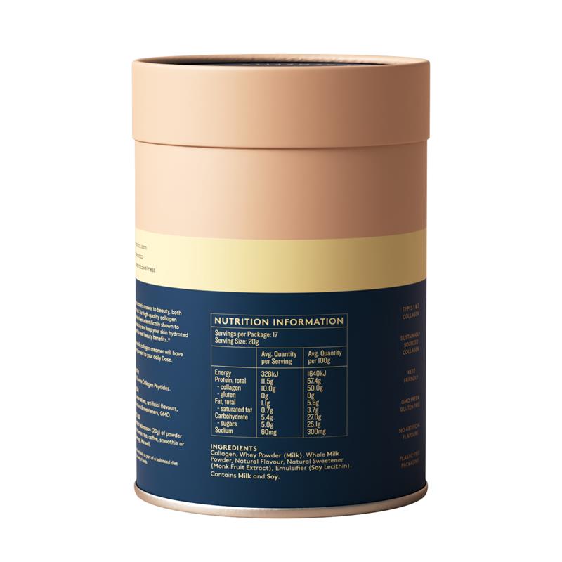 Dose & Co Collagen Creamer Vanilla 340g