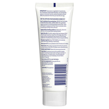 Cancer Council SPF 50+ Day Wear Face Matte Invisible 4hr Water Resistant 75ml Tube