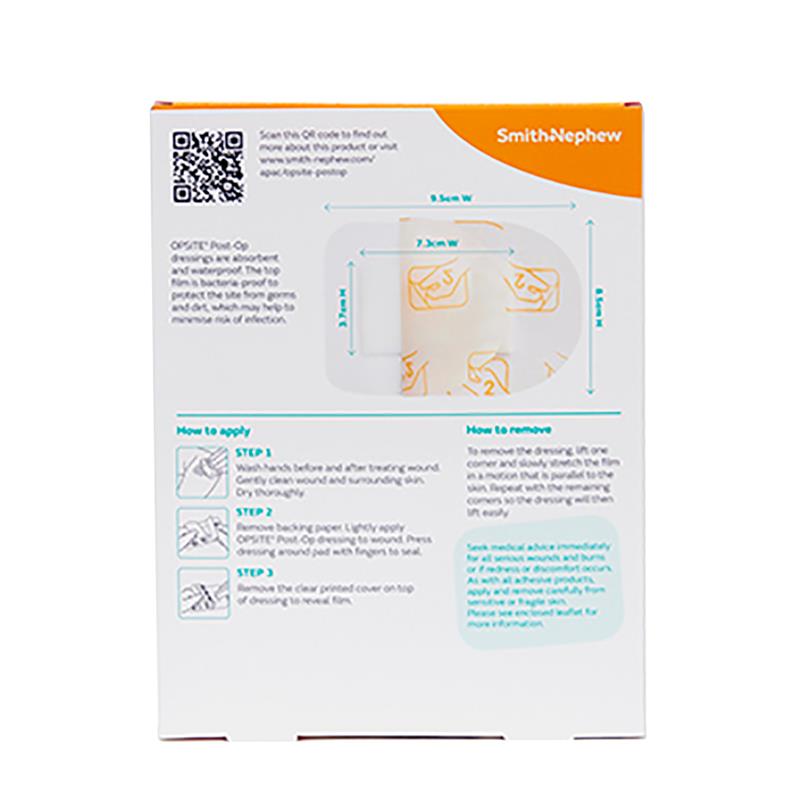 OPSITE POST-OP 9.5cmX8.5cm PK3