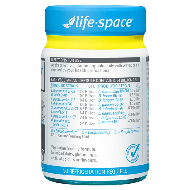 Life-Space Double Strength Probiotic 60 Capsules Exclusive Size