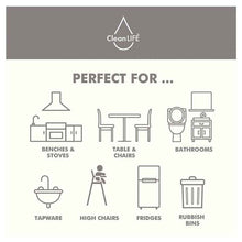 CleanLIFE Multipurpose Disinfectant Wipes Hospital Grade