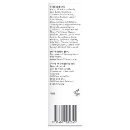 DermaVeen Face Foaming Cleanser 125ml