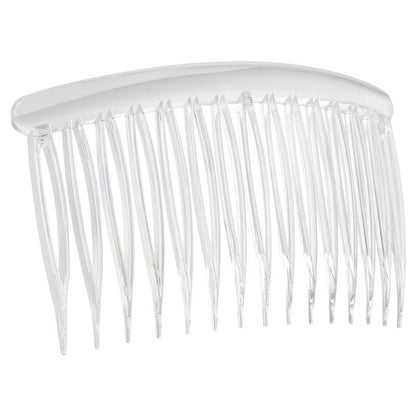 Lady Jayne Side Comb, Crystal, Pk4