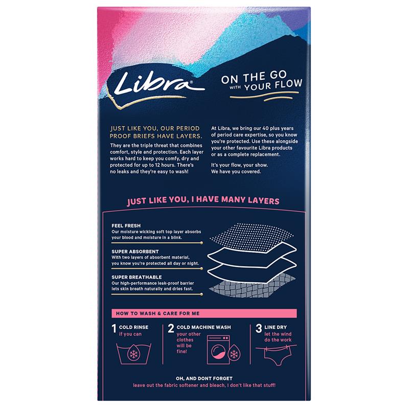 Libra Period Underwear Full Brief Medium