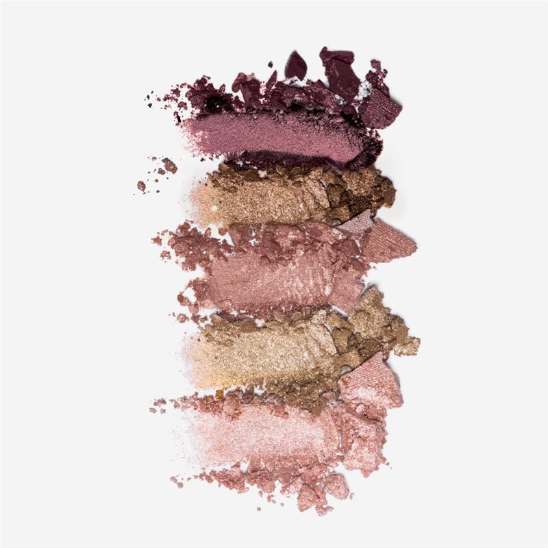 Nude By Nature Natural Illusion Eye Palette 02 Soft Rose