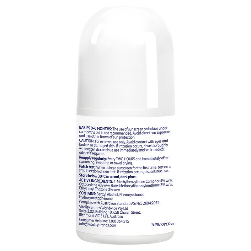 Cancer Council SPF 50+ Kids 75ml Roll On