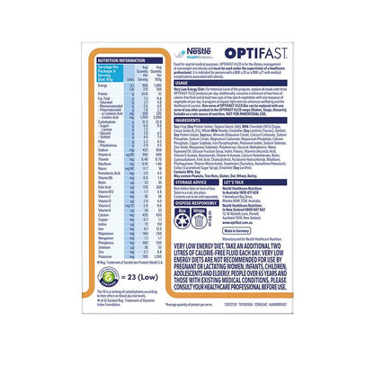 Optifast VLCD Bars Cappuccino Flavour 6 X 65g Pack