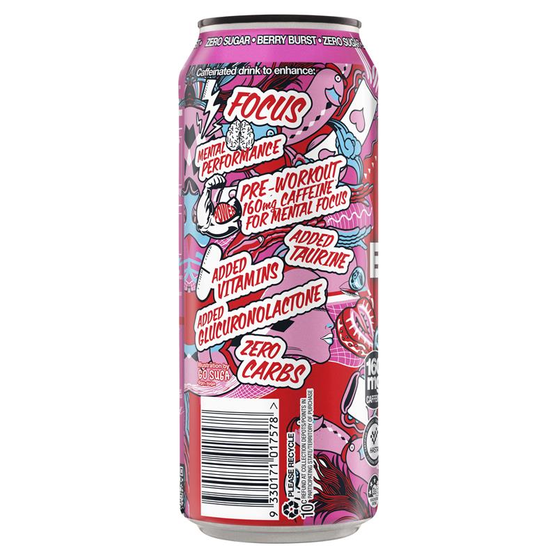 BSc Energy Drink Berry Burst 500ml