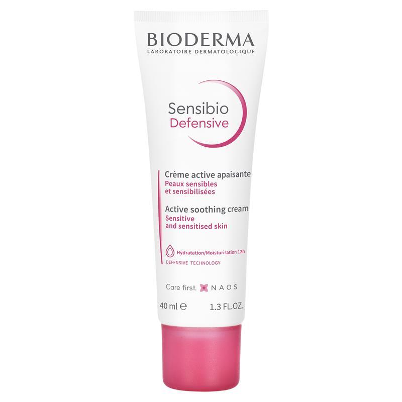 Bioderma Sensibio Soothing Defensive Light Moisturiser for Sensitive Skin 40ml