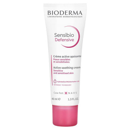 Bioderma Sensibio Soothing Defensive Light Moisturiser for Sensitive Skin 40ml
