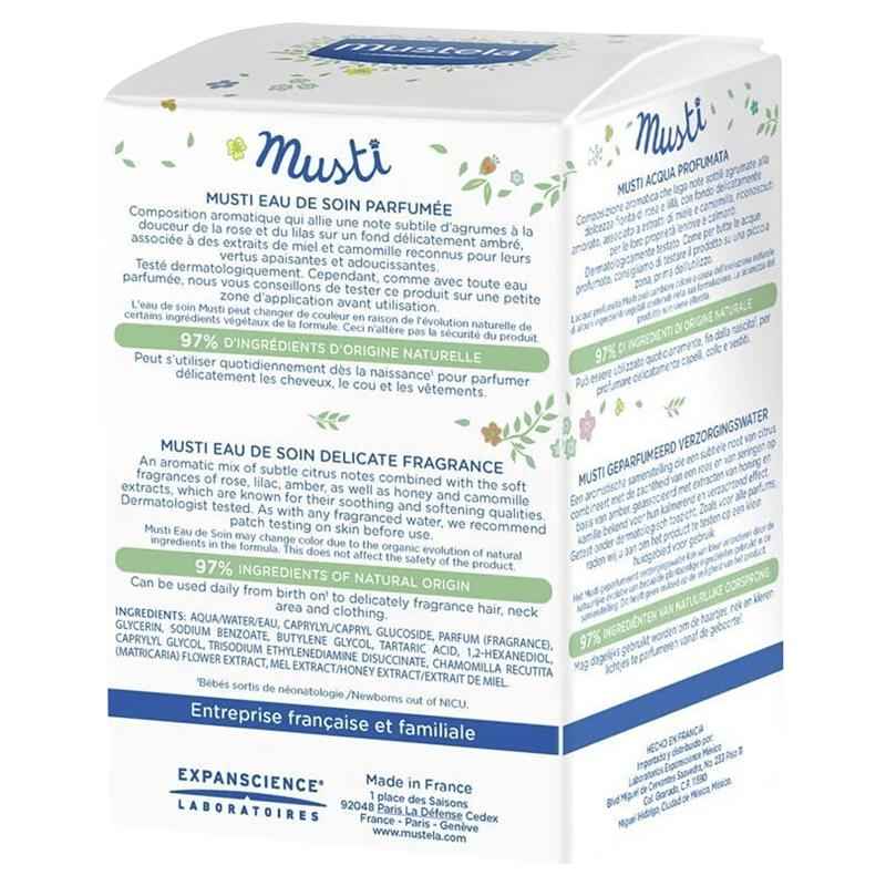 Mustela Musti Eau de Soin Perfume 50ml