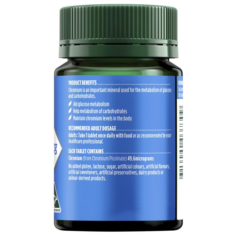 Nature's Own Chromium Picolinate 400mcg 200 Tablets - GimmeNow