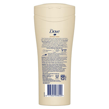 Dove Summer Glow Body Lotion Fair to Medium Skin 400ml
