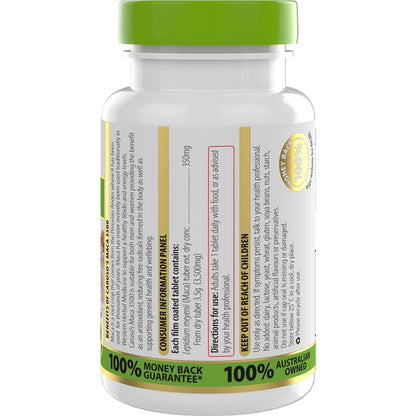Carusos Maca 3500 60 Tablets