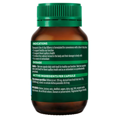 Thompson's One-A-Day Bilberry 12000mg 60 Capsules