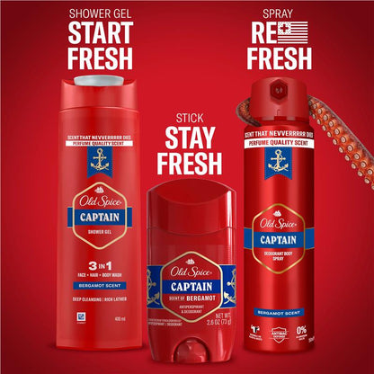 Old Spice Captain Antiperspirant Deodorant 73g