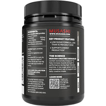 Musashi Creatine Chewables Berry Flavour 60 Tablets