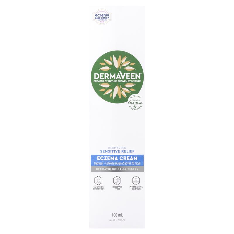 DermaVeen Sensitive Relief Eczema Cream 100mL