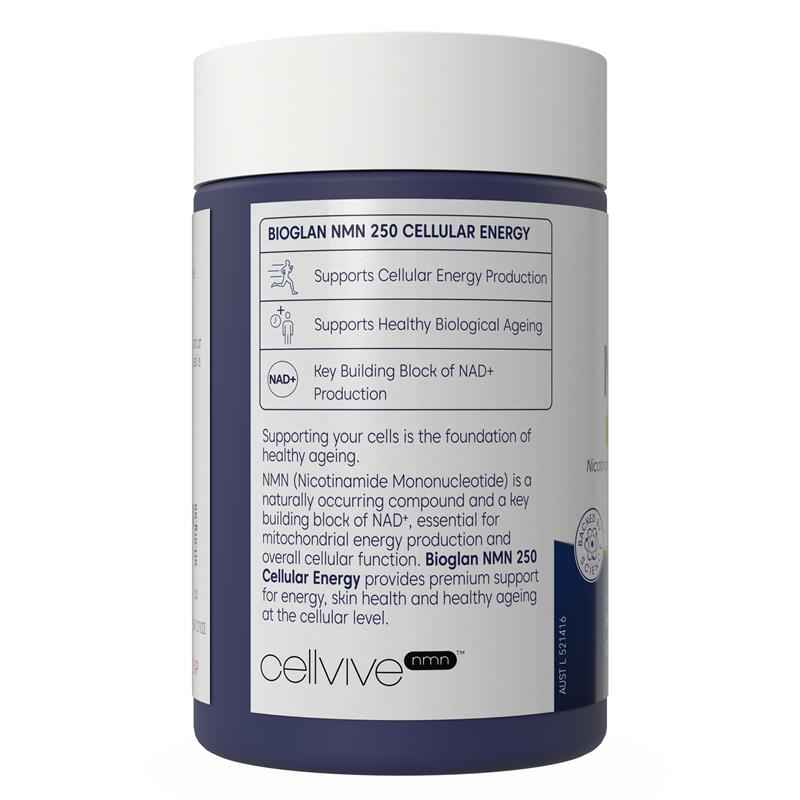 Bioglan NMN 250mg 30 Capsules