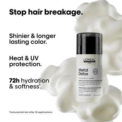 L'Oreal Professionnel Serie Expert Metal Detox Leave In Cream 100ml