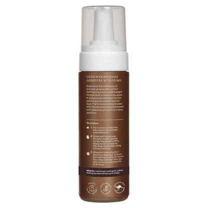 Le Tan Classic Tan Self Tanning Foam Ultra Dark 180ml