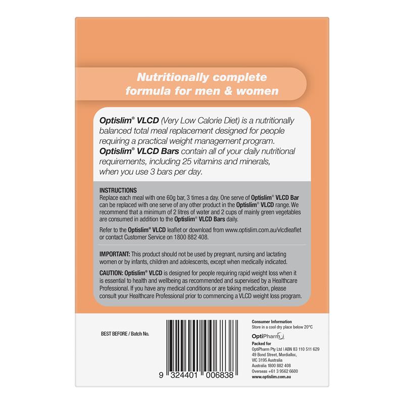 Optislim VLCD Bar Yoghurt Cereal 5 Pack