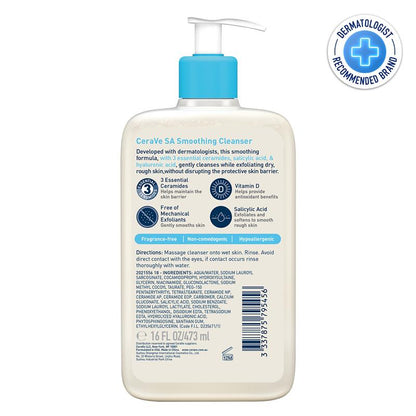 CeraVe SA Smoothing Cleanser 473ml