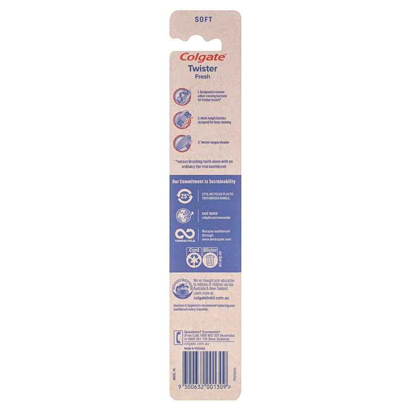 Colgate Toothbrush Twister Fresh Soft