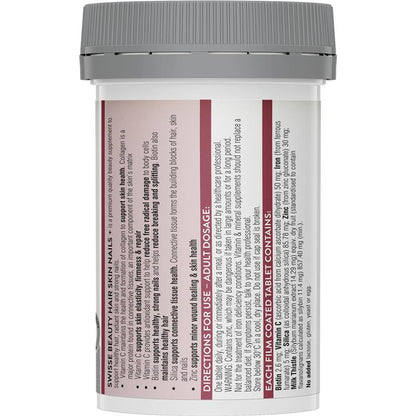 Swisse Beauty Hair Skin Nails+ 60 Tablets