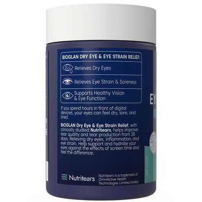 Bioglan Dry Eye & Eye Strain Relief 60 Capsules
