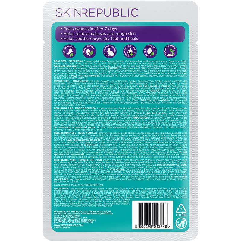 Skin Republic Foot Peel