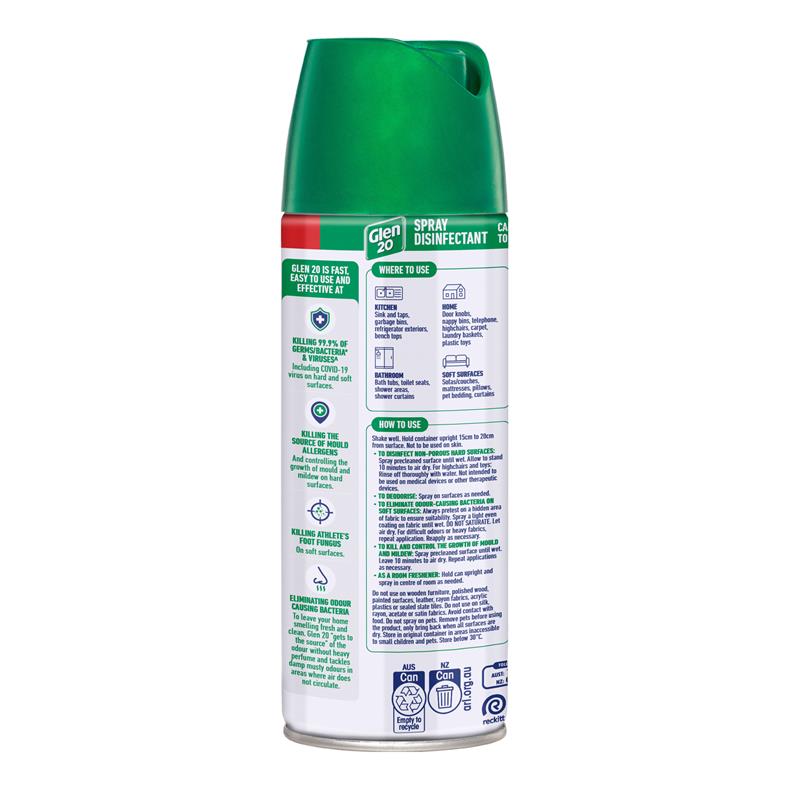 Glen 20 All In One Disinfectant Spray Berry Breeze 300g