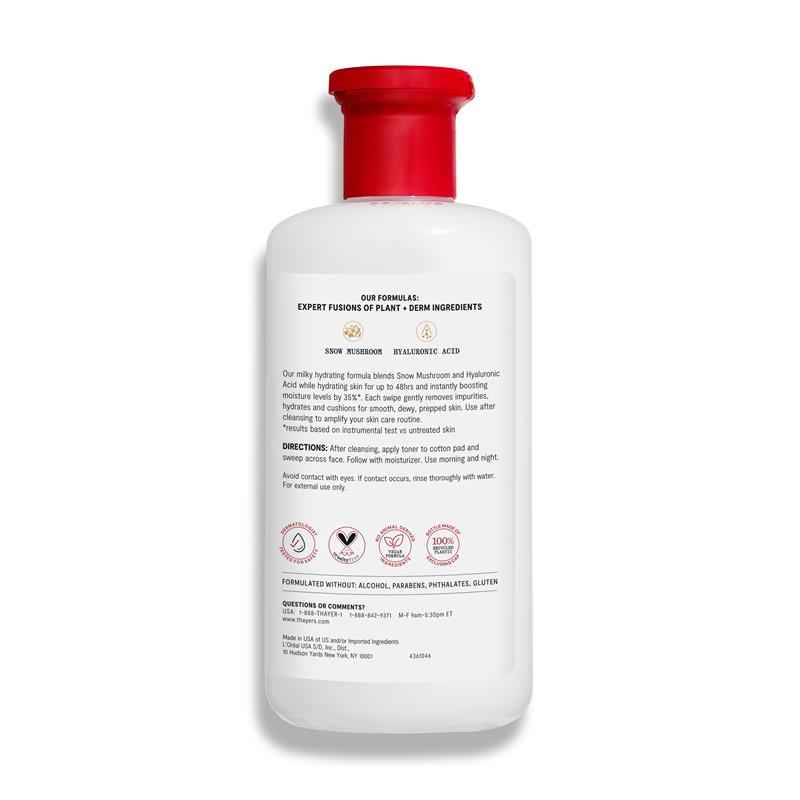 Thayers Hydrating Milky Toner With Snow Mushroom & Hyaluronic Acid 355ml