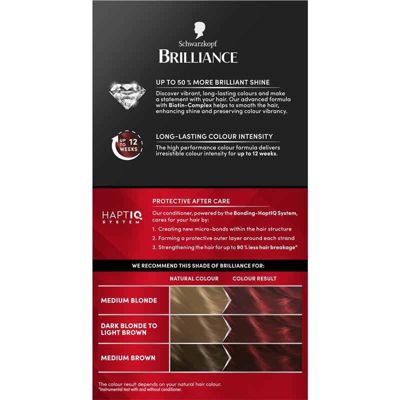 Schwarzkopf Brilliance 43 Red Passion New