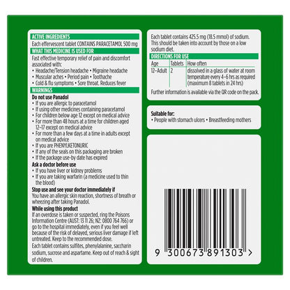 Panadol Rapid 16 Soluble Tablets