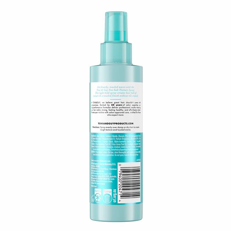 Toni & Guy Casual Sea Salt Texturising Spray 200ml