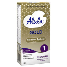 Alula Gold Stage 1 Newborn Infant Formula 0-6 Months Stick Pack 6 x 17g